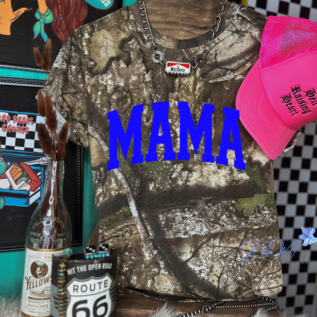 MAMA Camo Tee